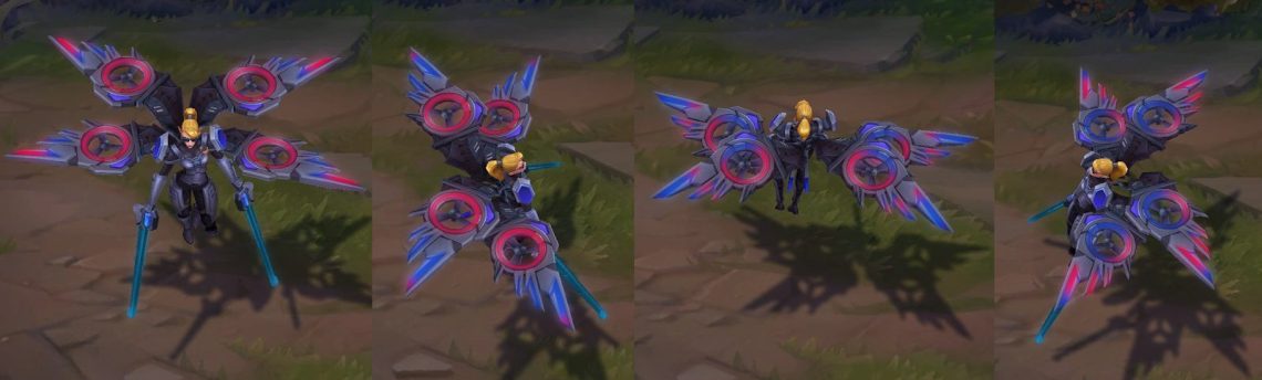 riot kayle lol skin art