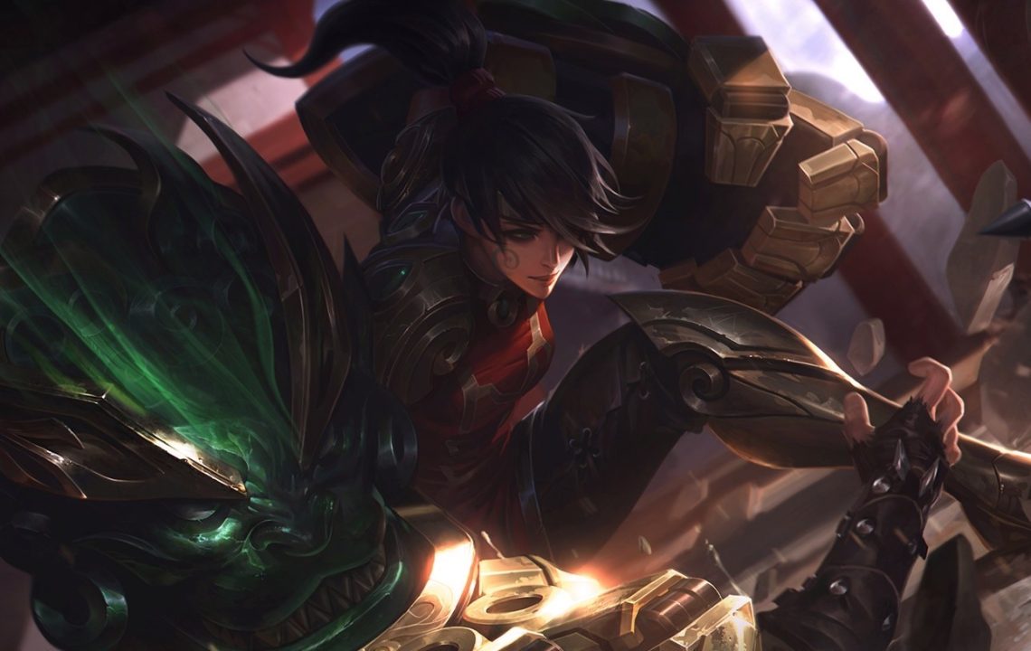 warring kingdoms vi lol skin art