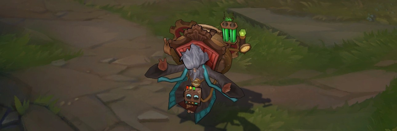 Time Machine Zilean - A regular skin added on April 11