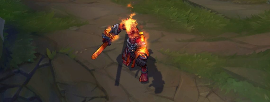 volcanic wukong lol skin