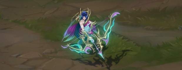 fae dragon ashe lol skin