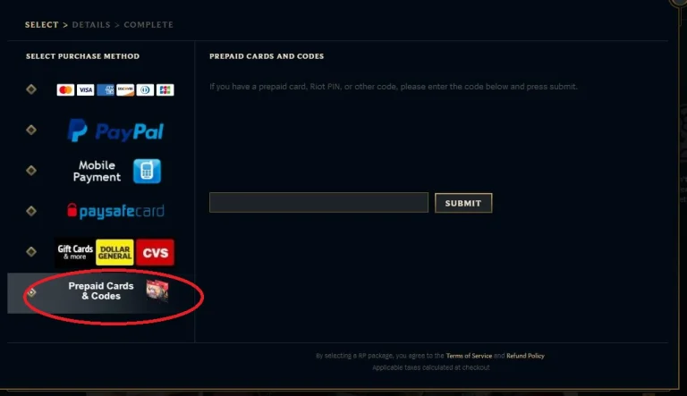 rp gift purchasing step 2