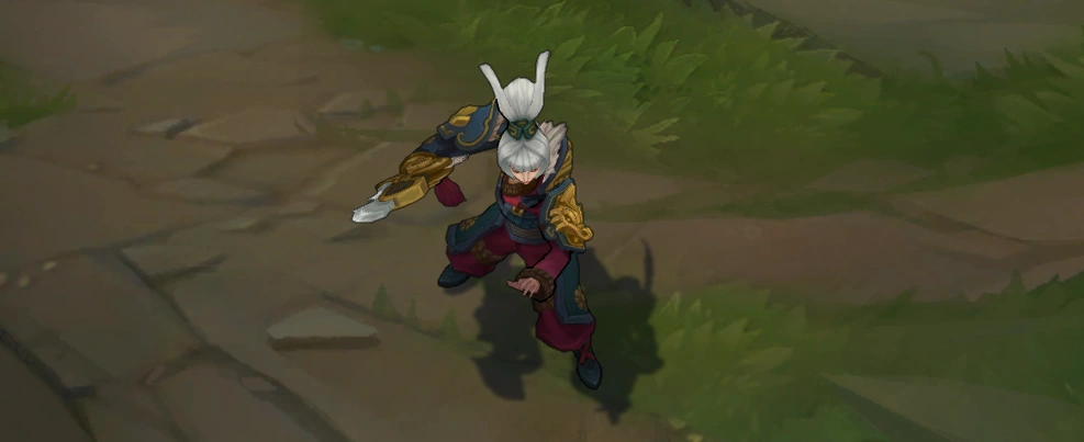 League of Legends showcases the new Dragonblade Riven skin