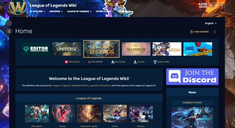 league of legends wiki