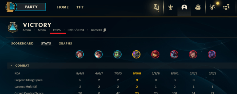 lol average game length