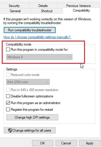 lol run compatibility mode 2